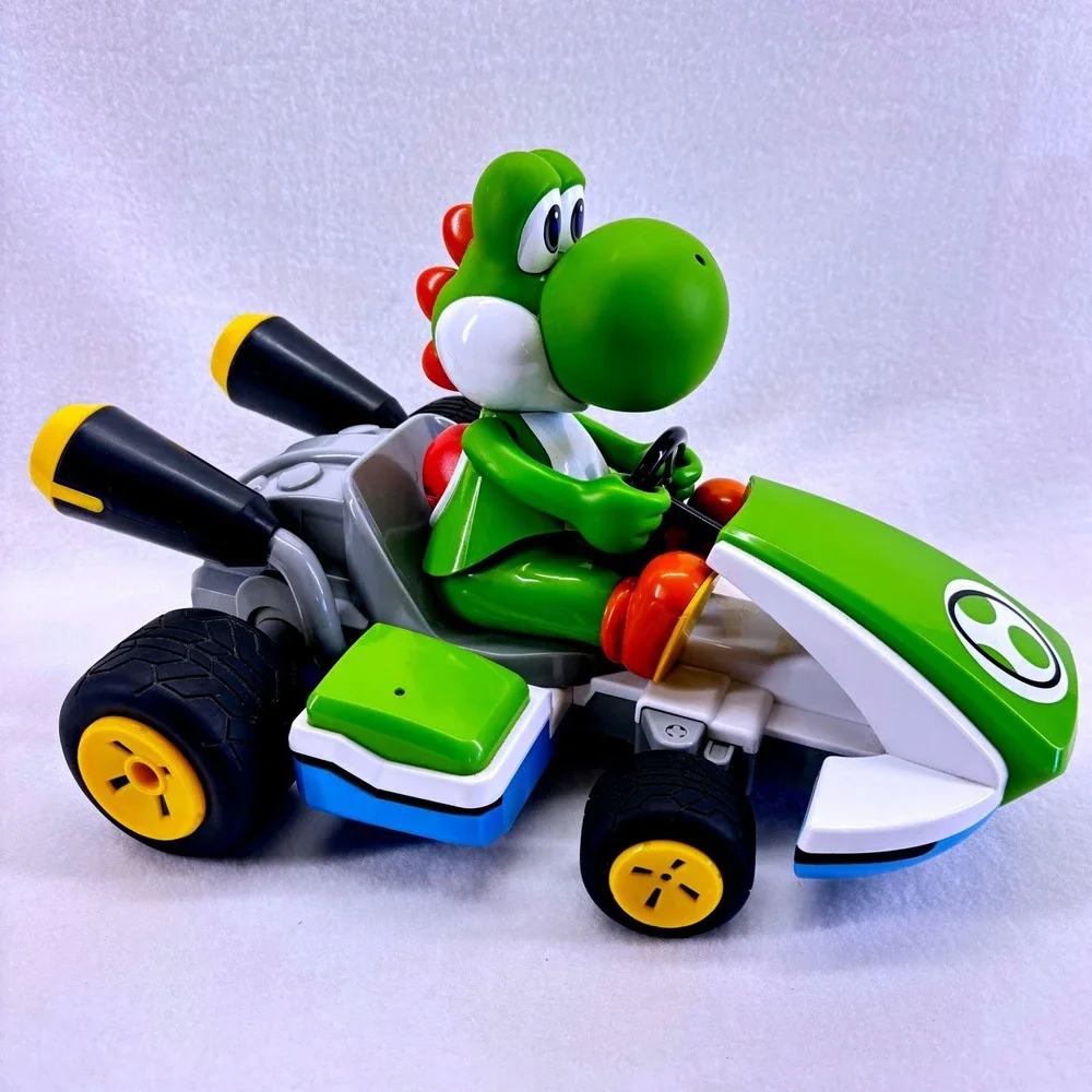 Nintendo Yoshi Mario Kart Carrera RC Car Vehicle 2020 Green Dinosaur No Remote